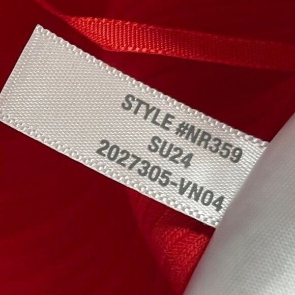 MADEWELL Ribbed Top Women Small Off The Shoulder NEW Red Stretch NR359 - Picture 11 of 11